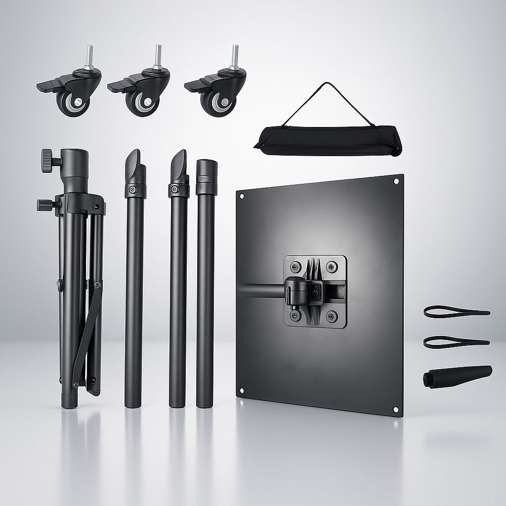 TakBio Universal Wheel Sliding Projector & Laptop Stand